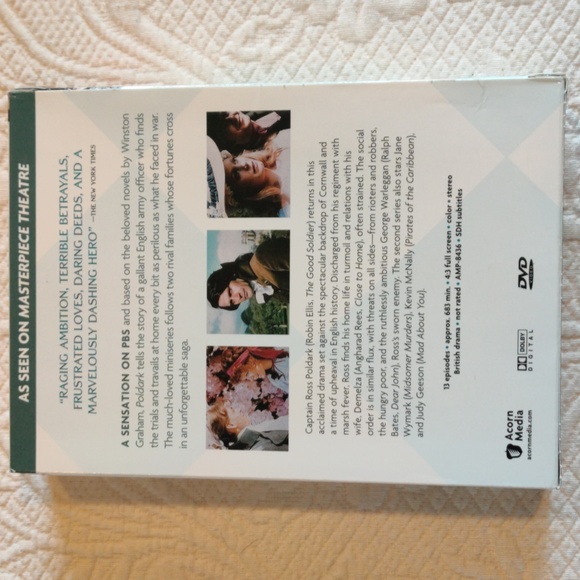 Poldark Series 2 PBS Series 4 DVD Video Disc Collection 13 Episodes BBC 1977 - Picture 2 of 15